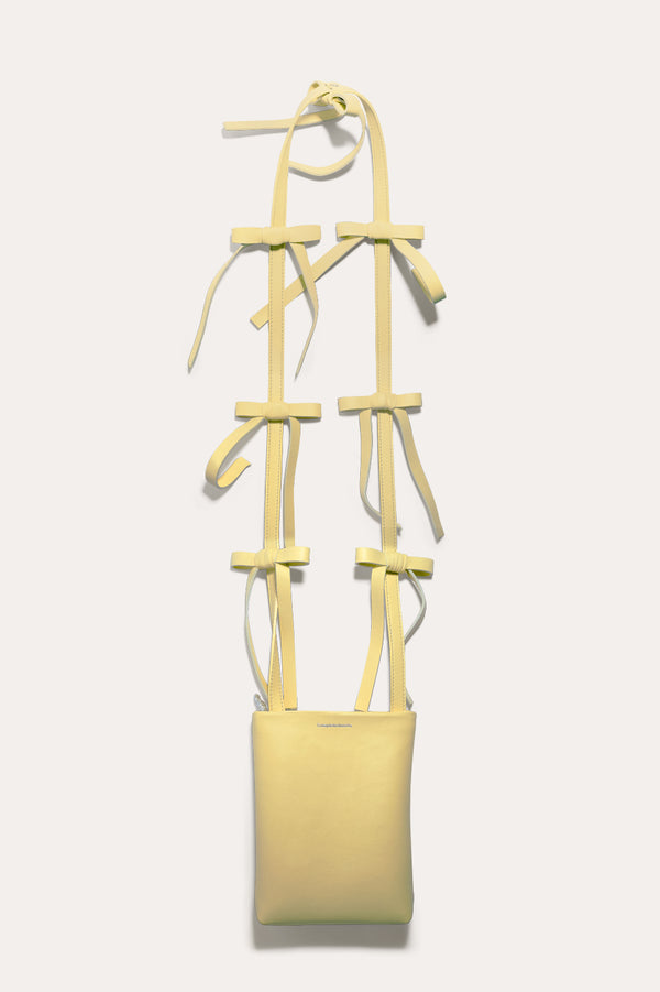 The Bows - Yellow Crossbody Shoulder Bag w/Bows
