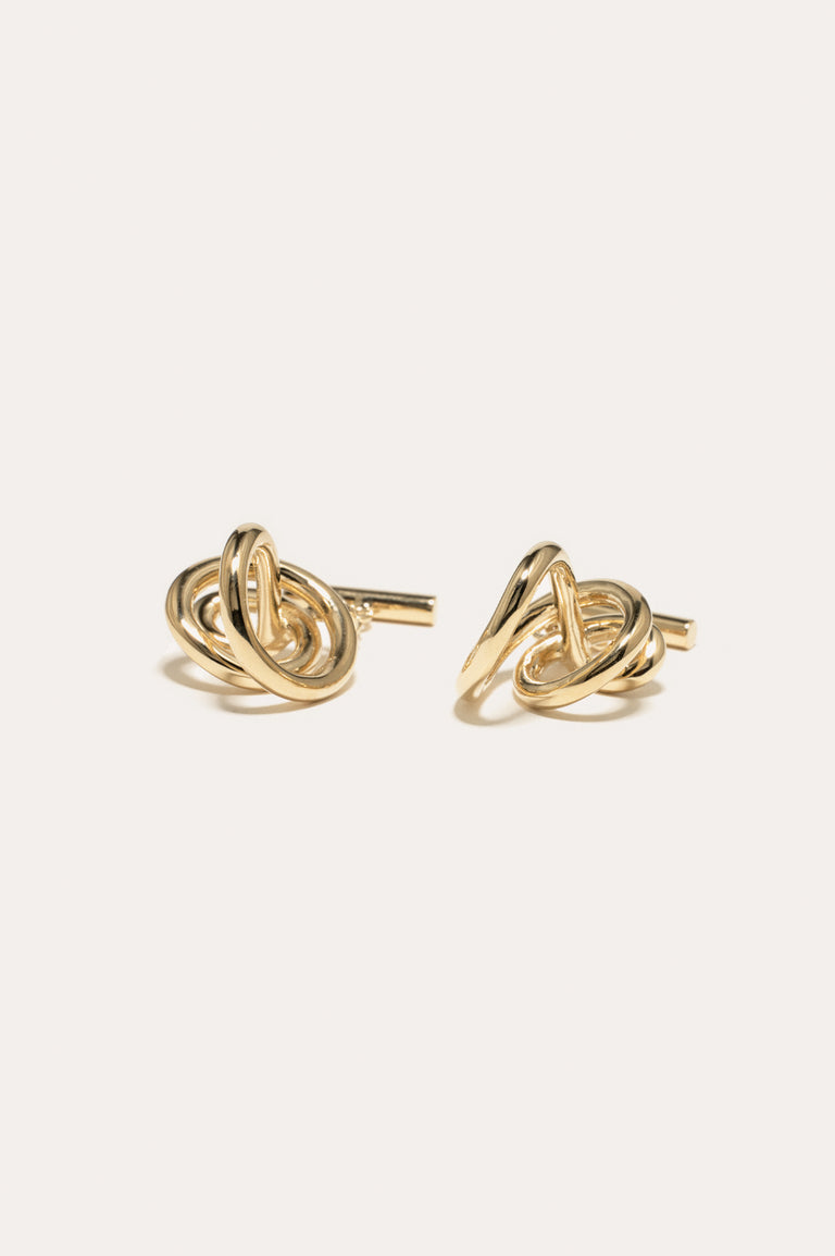 H38 - Gold Vermeil Cufflinks