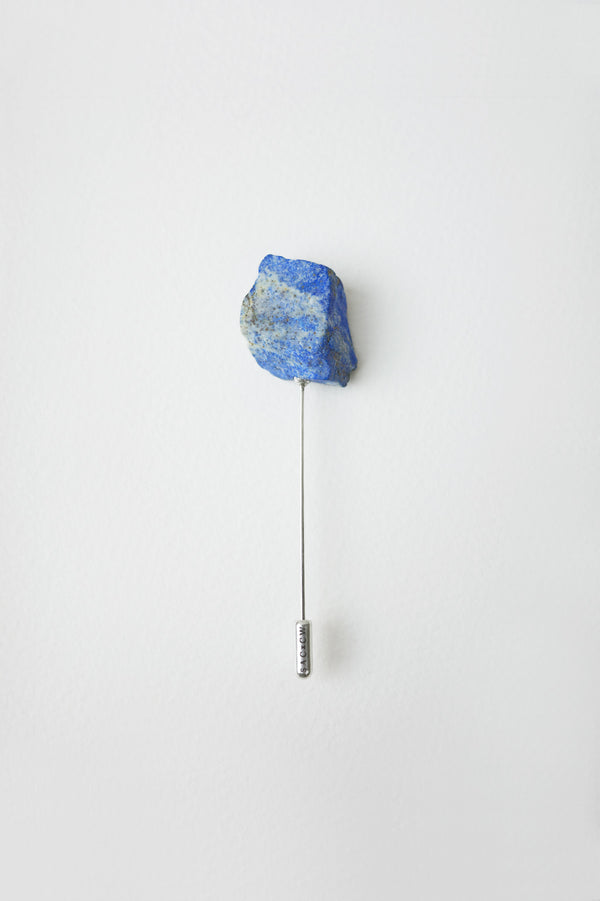 H98 - Lapis Lazuli Sterling Silver Pin