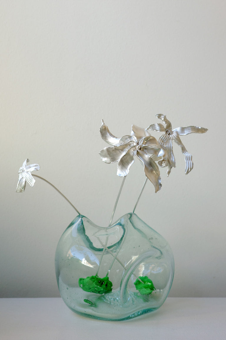 L57 - Flower Ornament in Silver | Completedworks