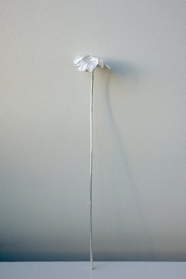L59 - Flower Ornament in Silver