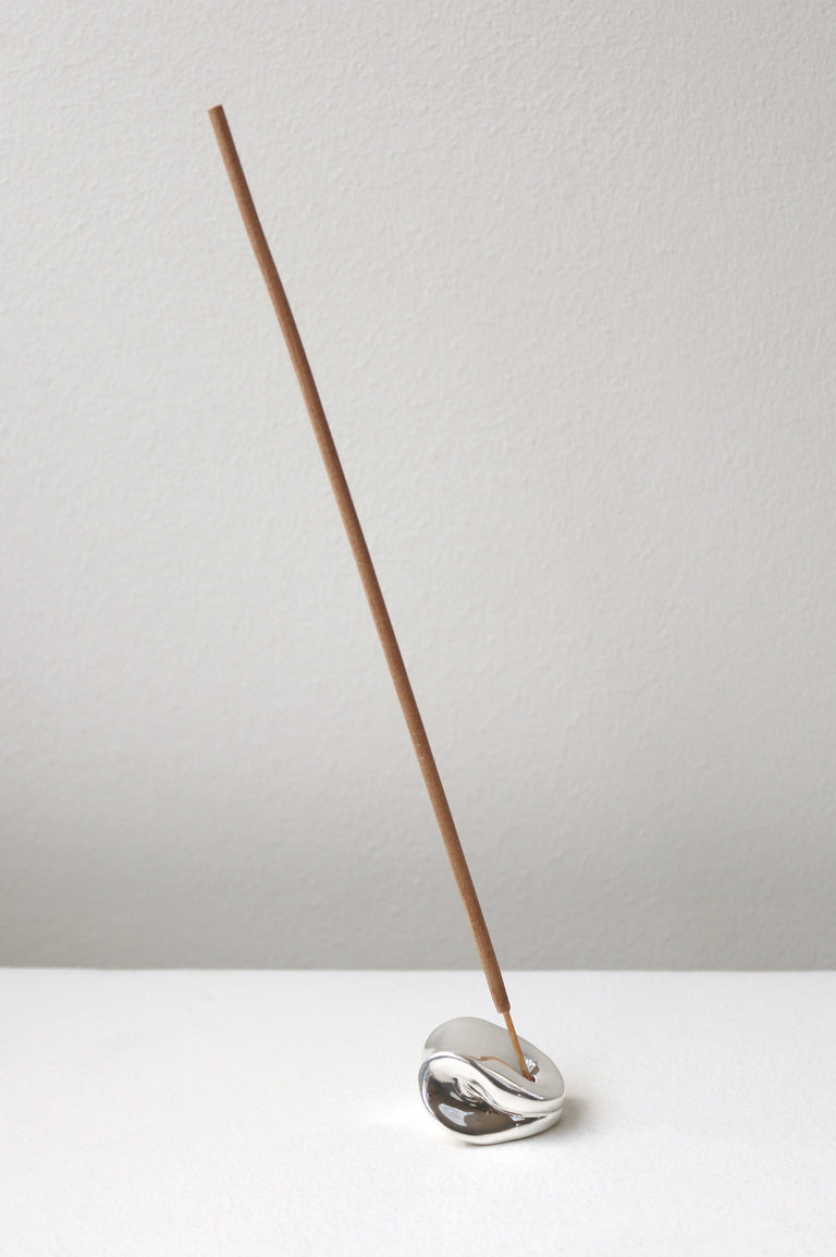 Ion - Incense Holder in Silver
