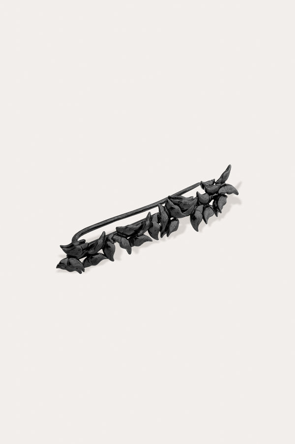 Dystopian Butterflies - 18 Carat Blackened Gold Ear Climber