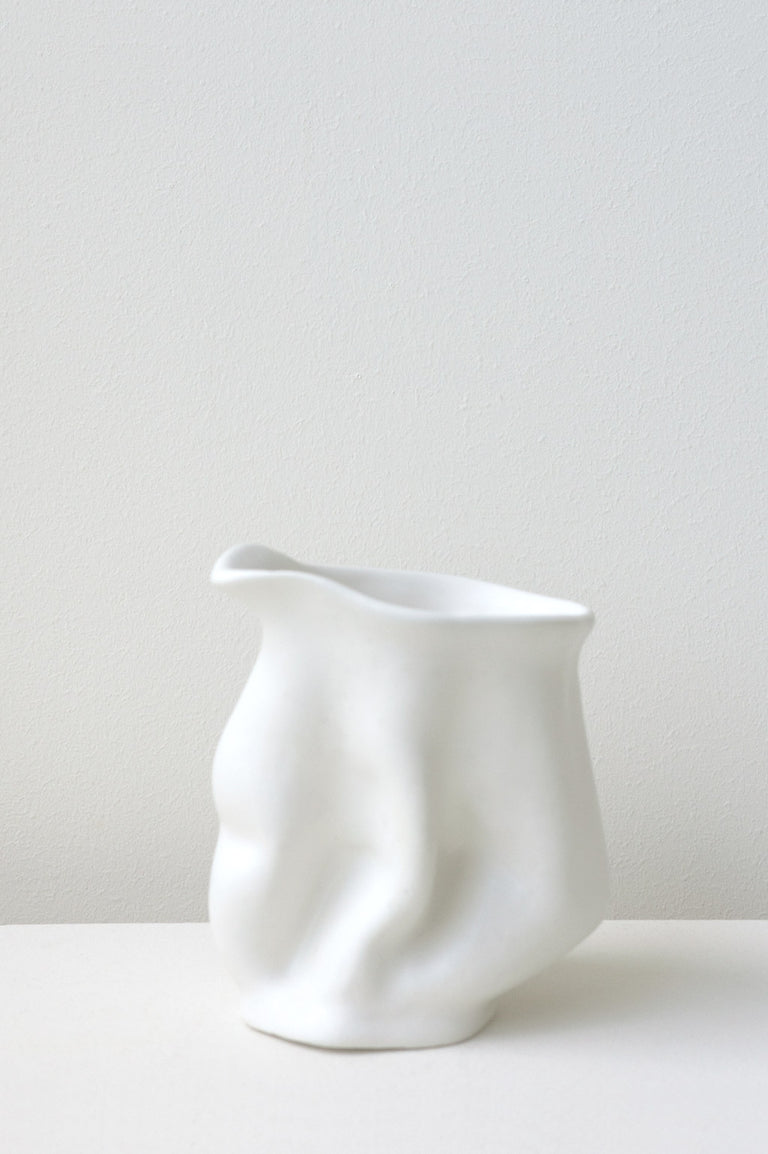 Milk Jug - Vessel in Matte White