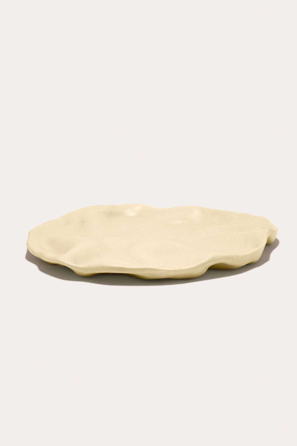 The Perfect Plate to Confound an In‐Law - Medium Plate in Matte Yellow