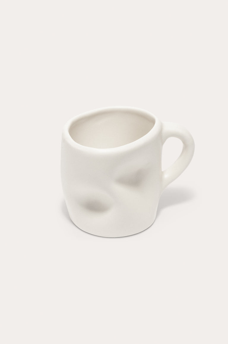 Bumpity Bump Bump - Mug in Matte White