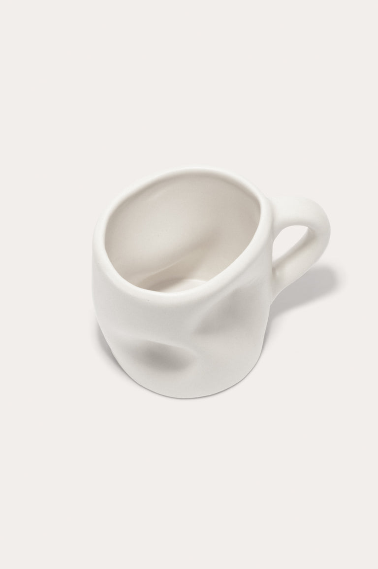 Bumpity Bump Bump - Mug in Matte White