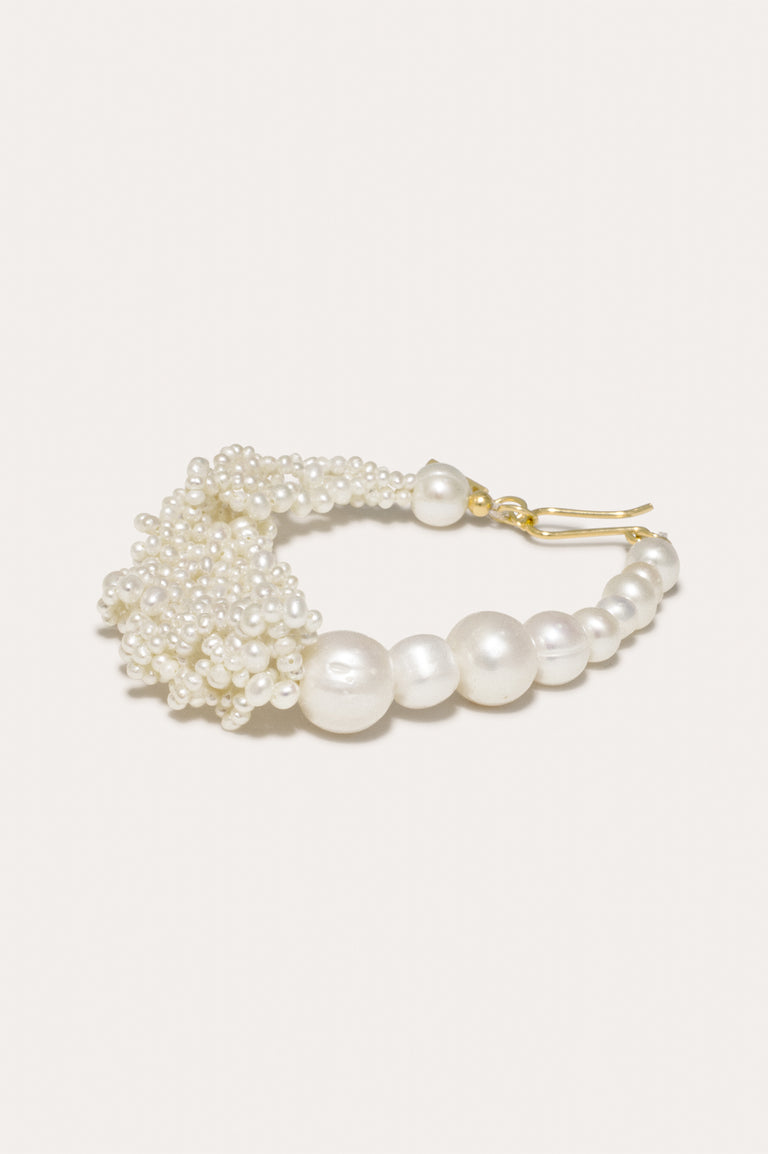 Cove - Pearl and Recycled Gold Vermeil Bracelet