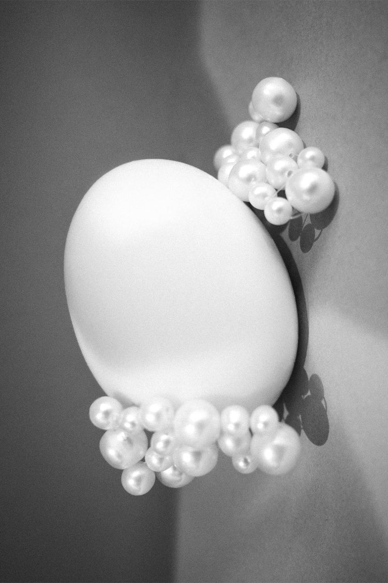 What's the Big Idea? - Pearl and Gold Vermeil Earrings