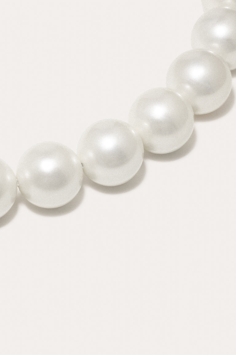 What's the Big Idea? - Pearl and Recycled Silver Necklace