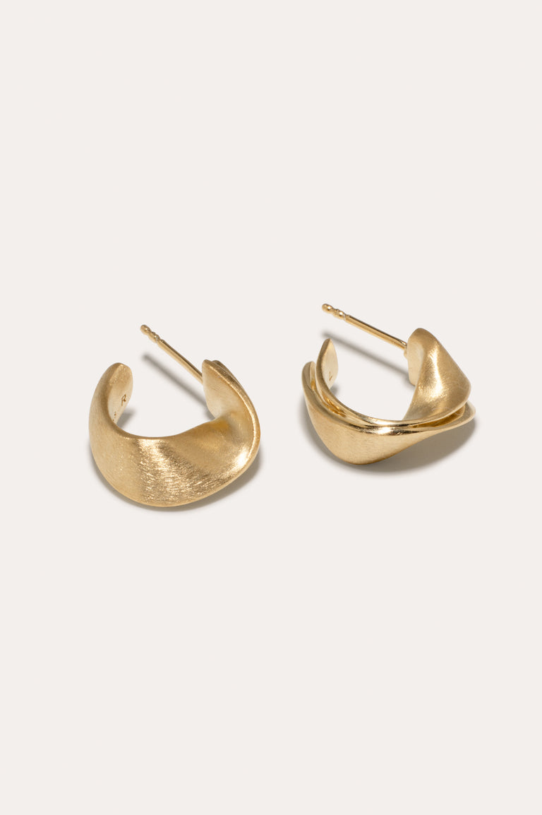 Plume - Recycled Gold Vermeil Earrings