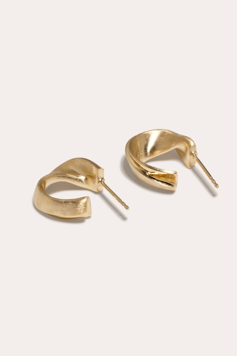 Plume - Recycled Gold Vermeil Earrings