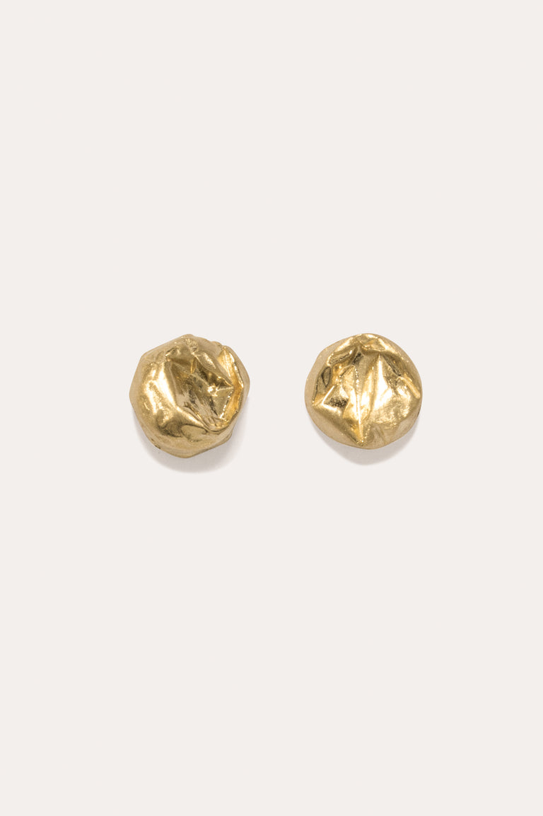 Popped - Gold Vermeil Earrings