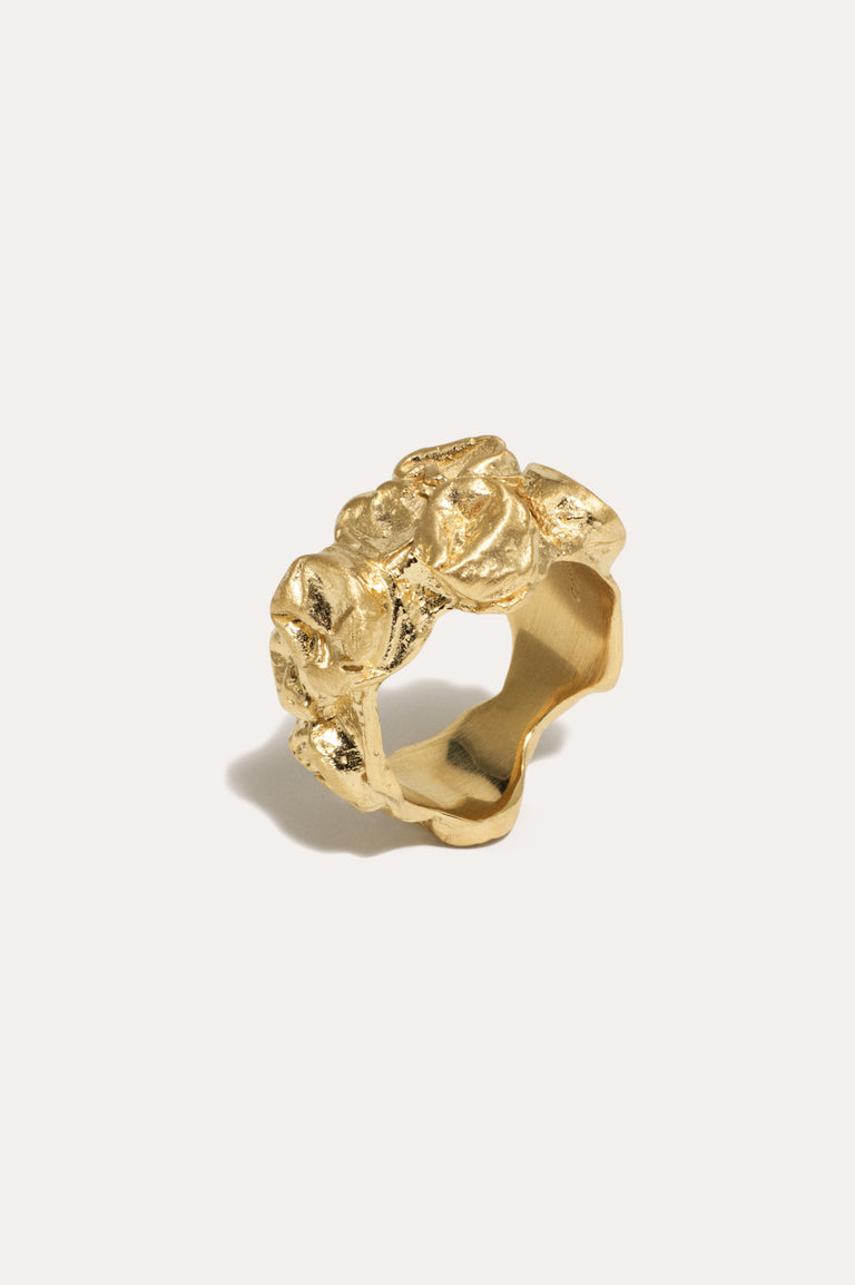 Bubble - Gold Vermeil Ring