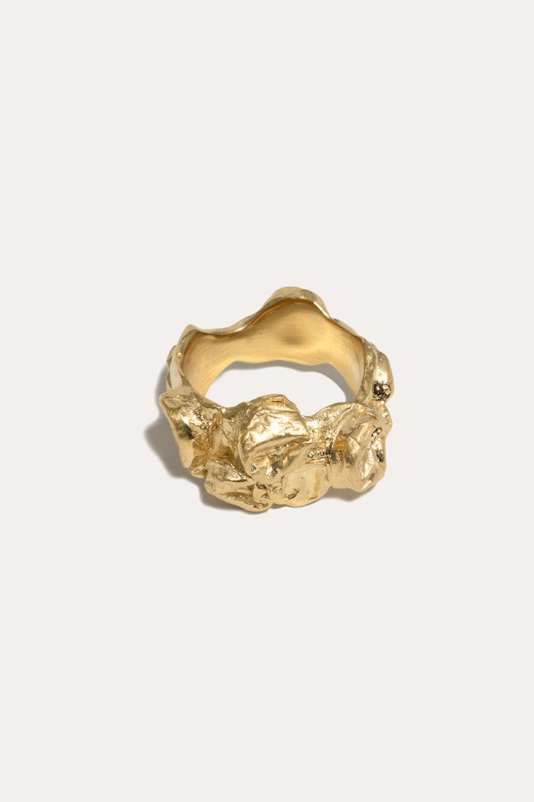 Bubble - Gold Vermeil Ring