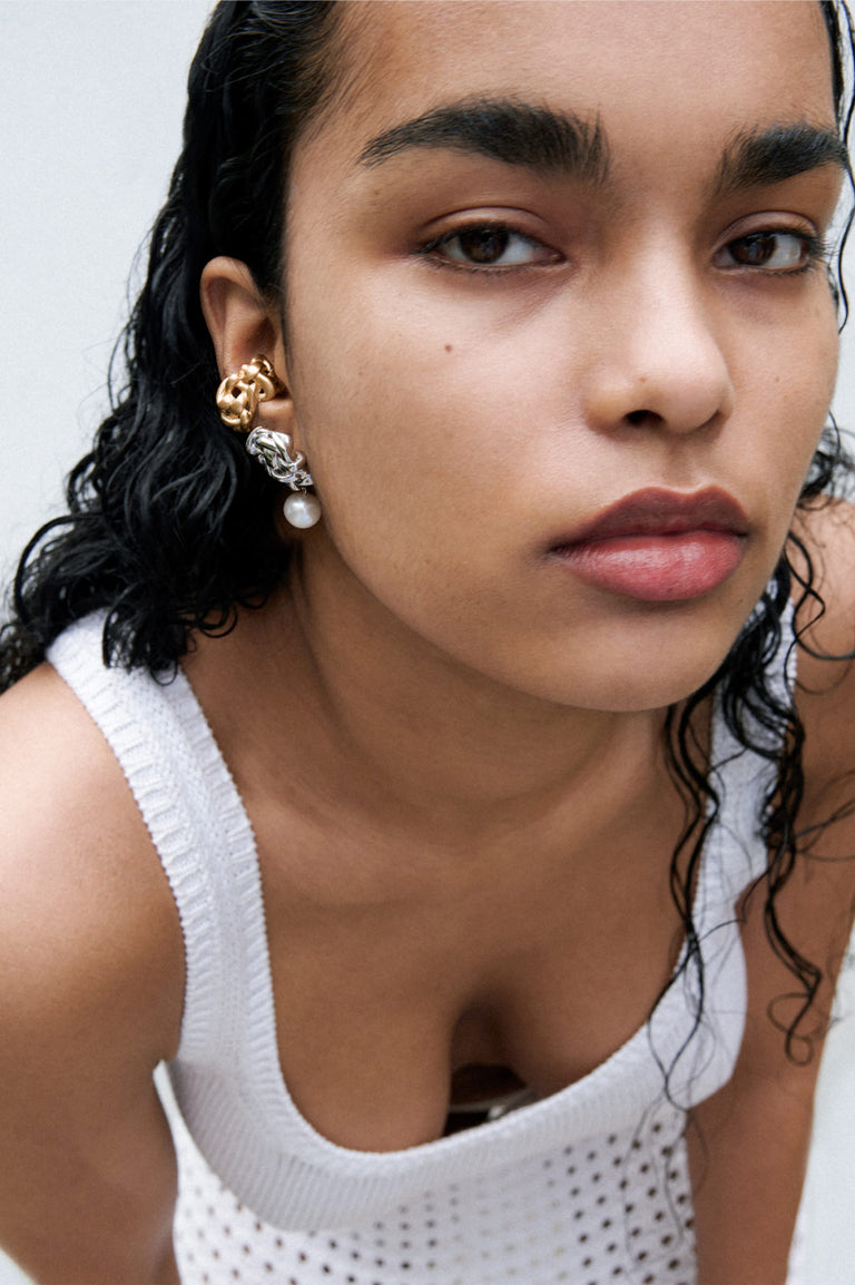 Woven - Recycled Gold Vermeil Ear Cuff