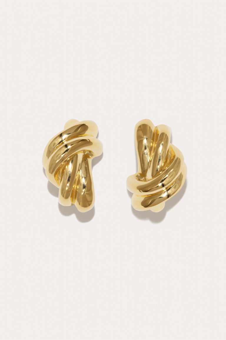 Kettle - Recycled Gold Vermeil Earrings