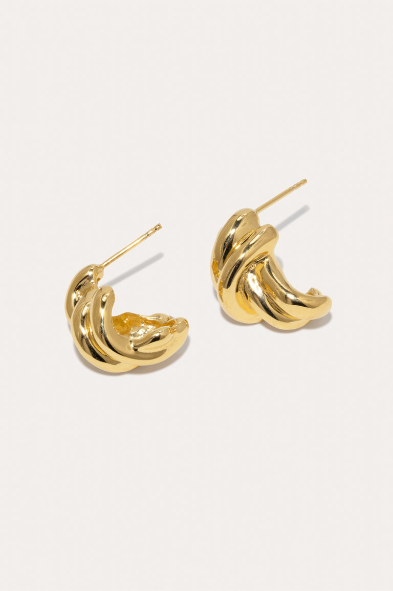 Kettle - Recycled Gold Vermeil Earrings