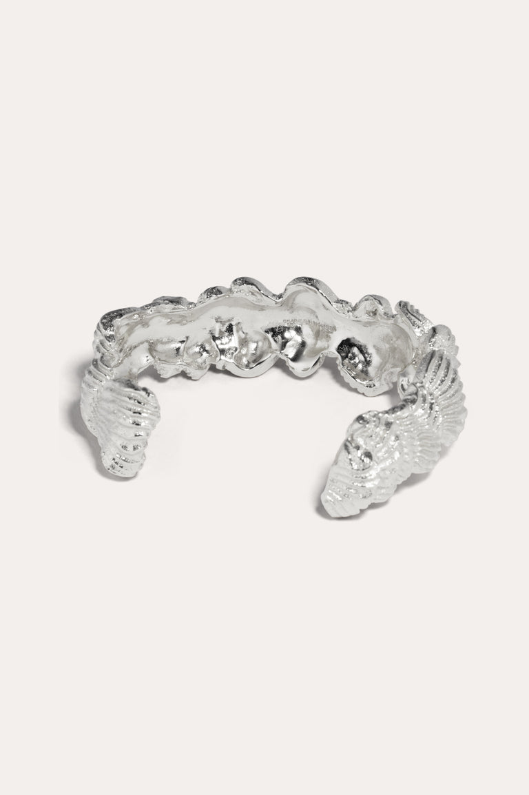 Buttercream (Or, The Icing on the Cake) - Silver Plated Cuff