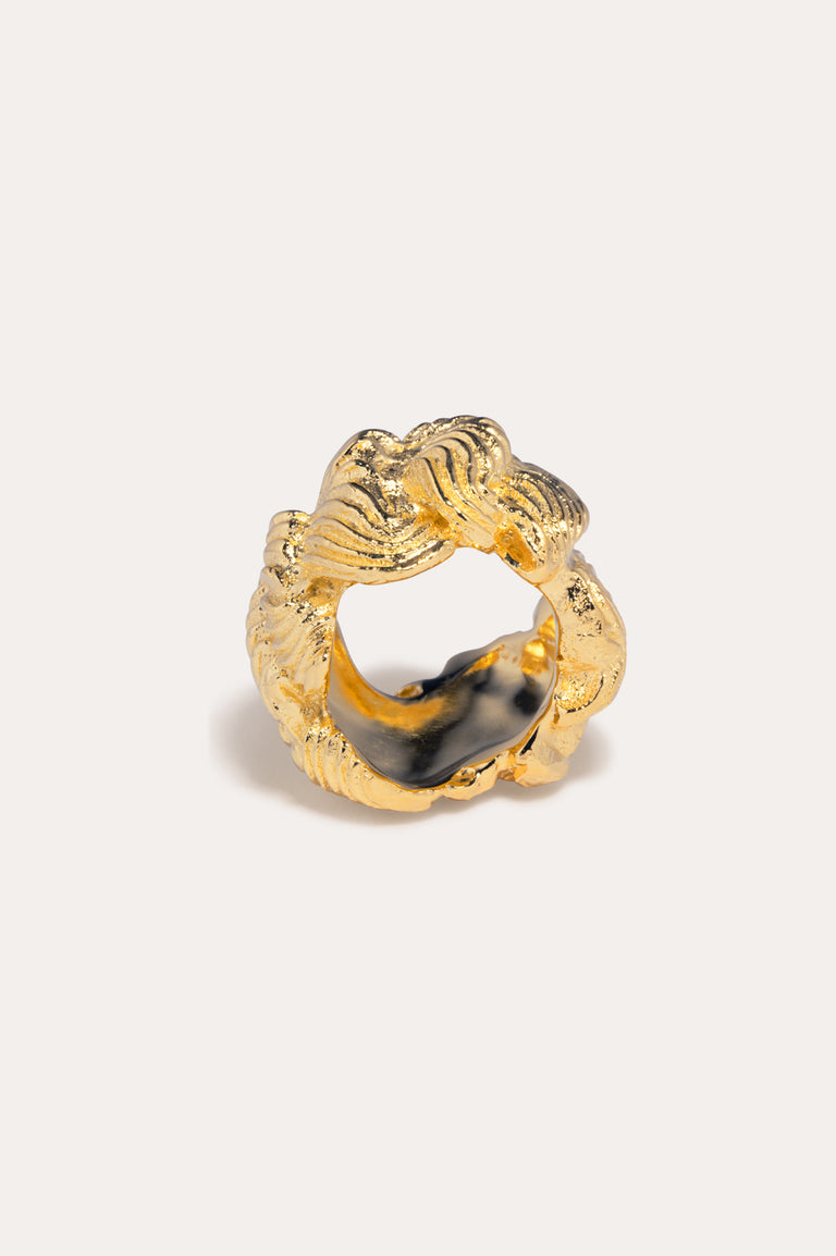 Buttercream (Or, The Icing on the Cake) - Gold Plated Ring