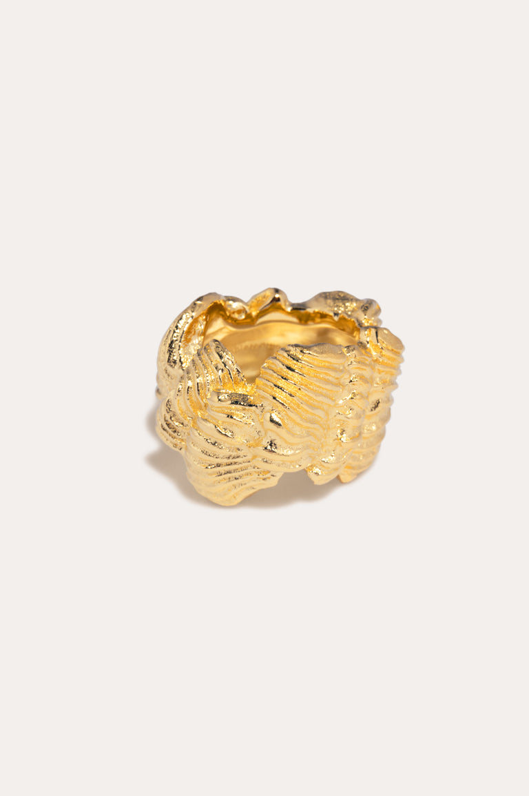 Buttercream (Or, The Icing on the Cake) - Gold Plated Ring