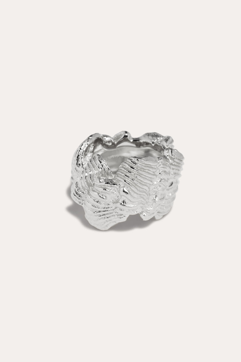 Buttercream (Or, The Icing on the Cake) - Recycled Silver Ring