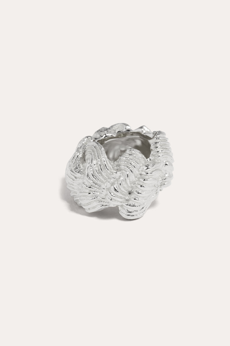 Buttercream (Or, The Icing on the Cake) - Recycled Silver Ring