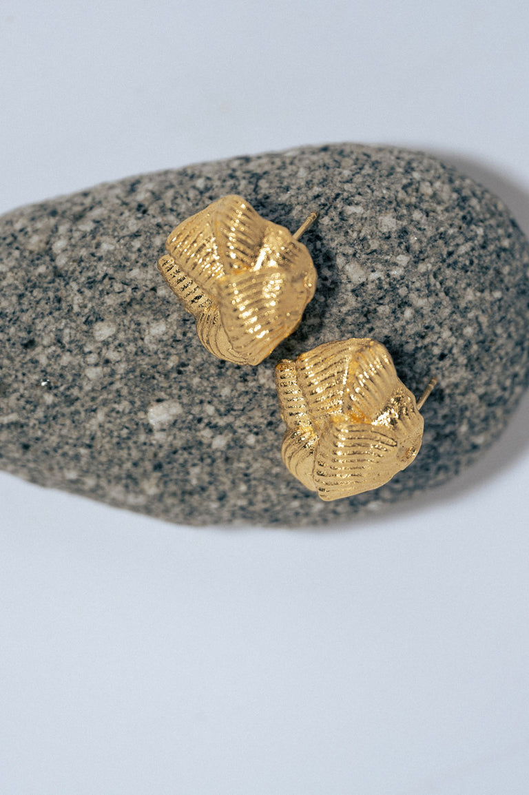 "Notsomuch" Buttercream (Or, The Icing on the Cake) - Gold Plated Earrings