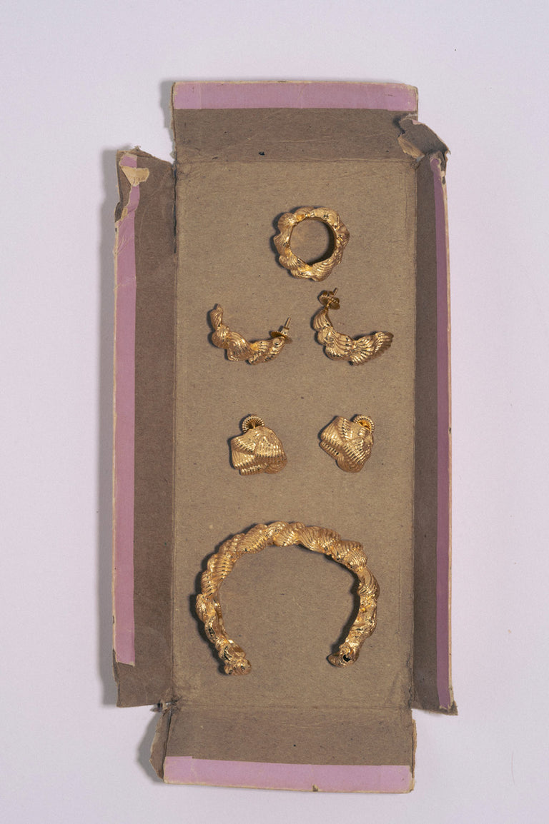 "Notsomuch" Buttercream (Or, The Icing on the Cake) - Gold Plated Earrings