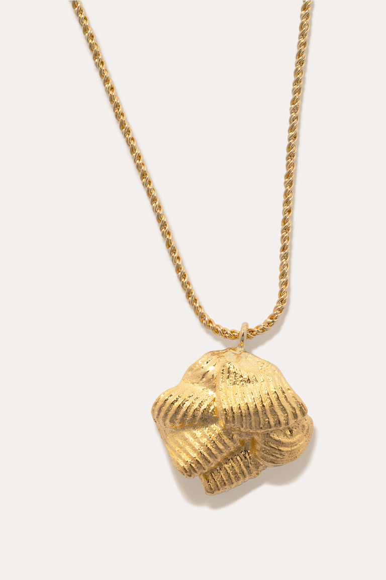 Buttercream (Or, The Icing on the Cake) - Gold Plated Pendant