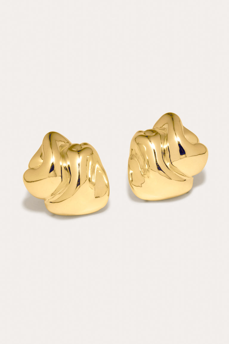 Knoll - Recycled Gold Vermeil Earrings