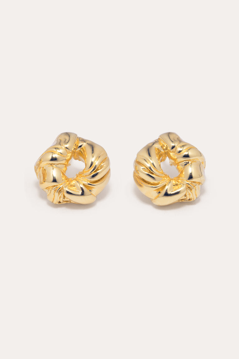 R2216 - Recycled Gold Vermeil Earrings