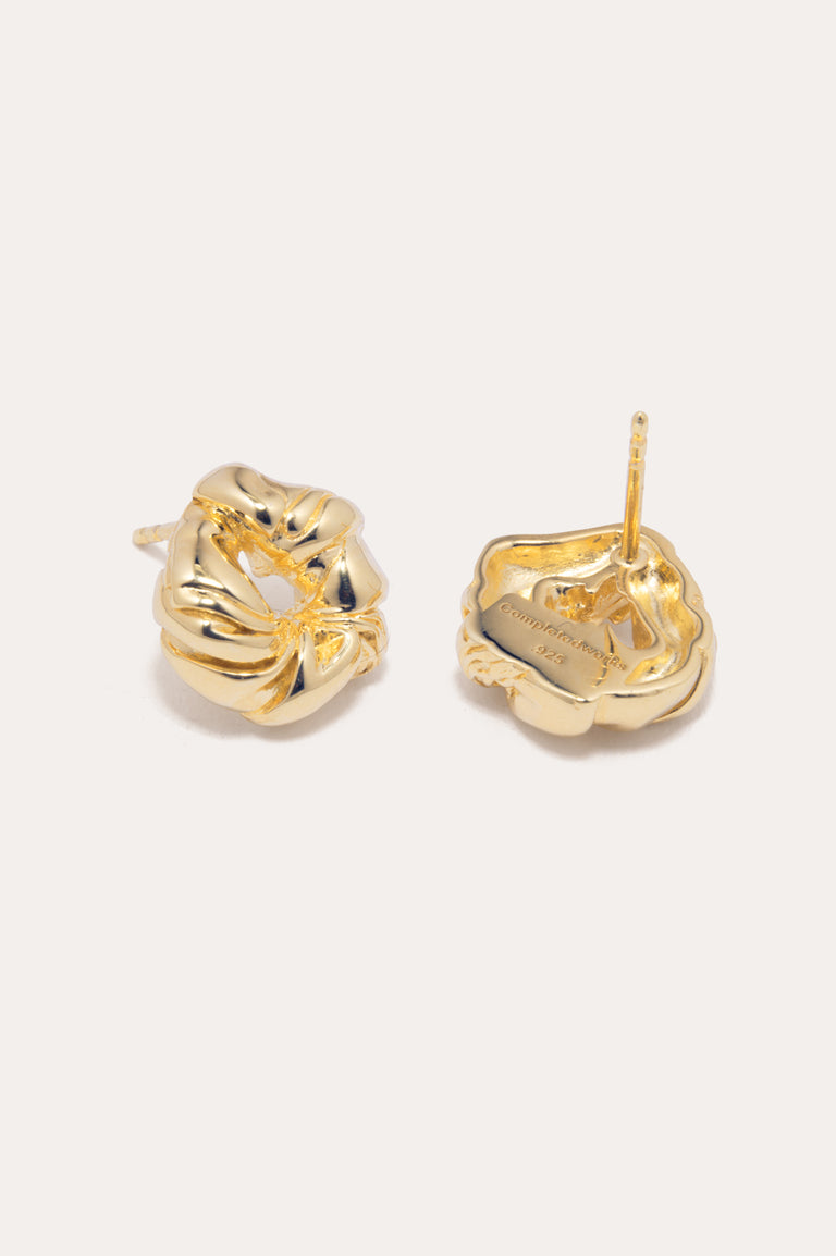 R2216 - Recycled Gold Vermeil Earrings