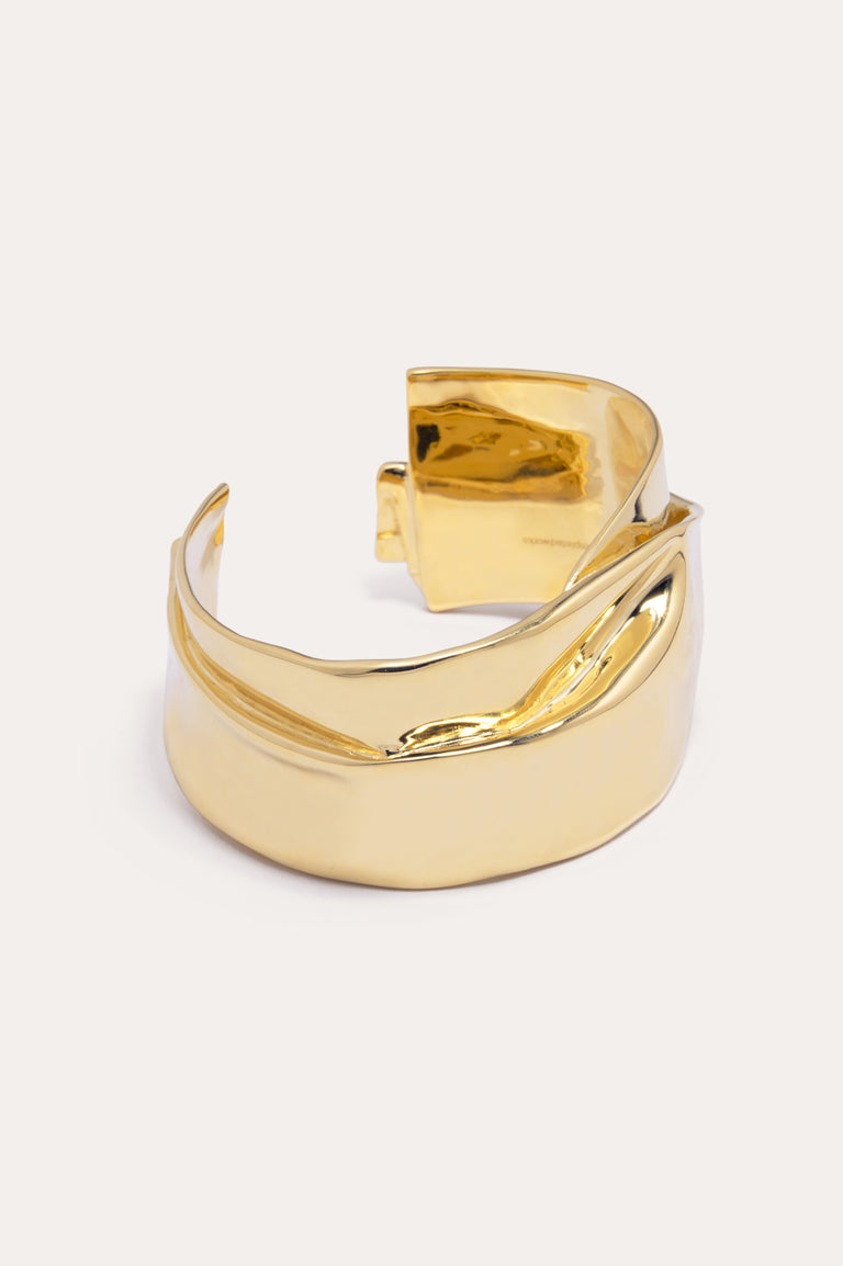 Envelope - Gold Plated Cuff