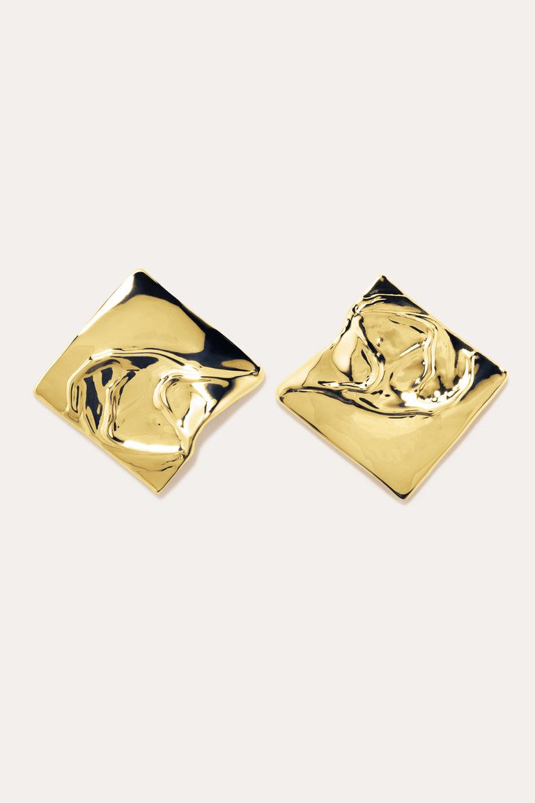 R2221 - Recycled Gold Vermeil Earrings