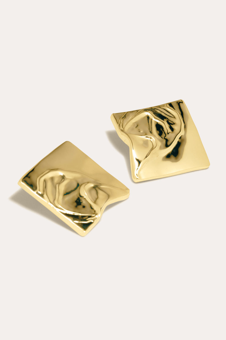 R2221 - Recycled Gold Vermeil Earrings