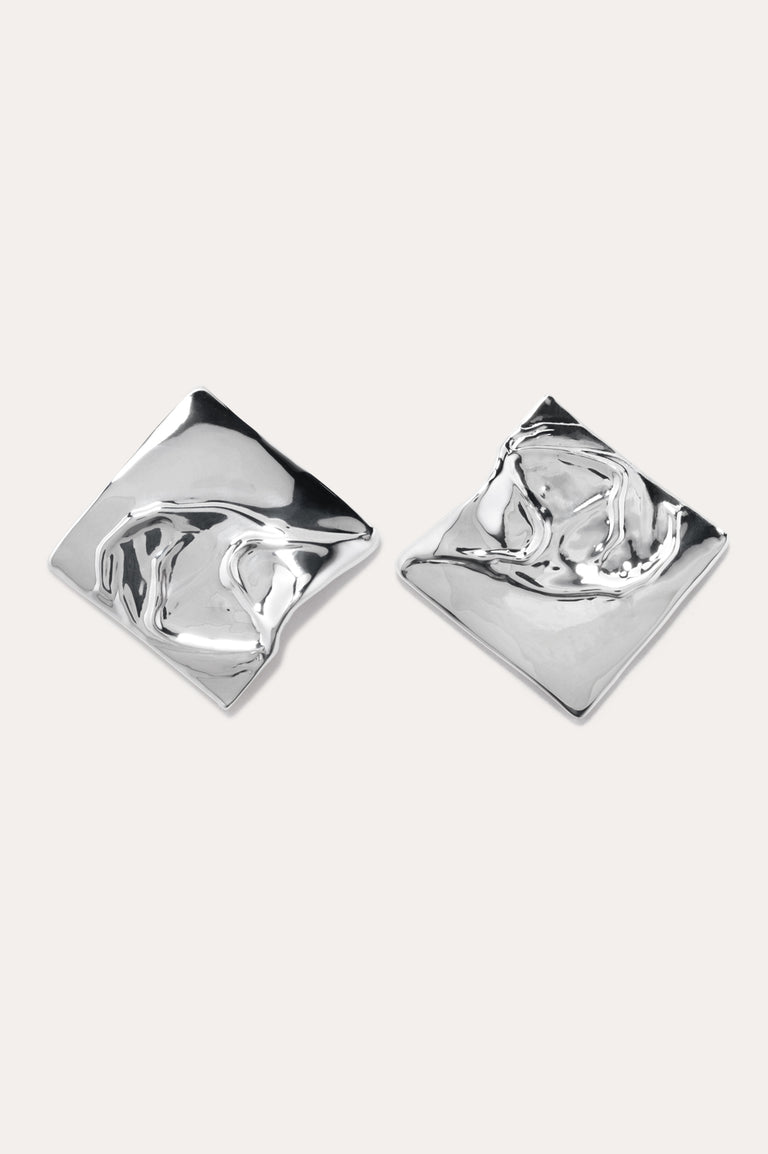 R2221 - Recycled Silver Earrings