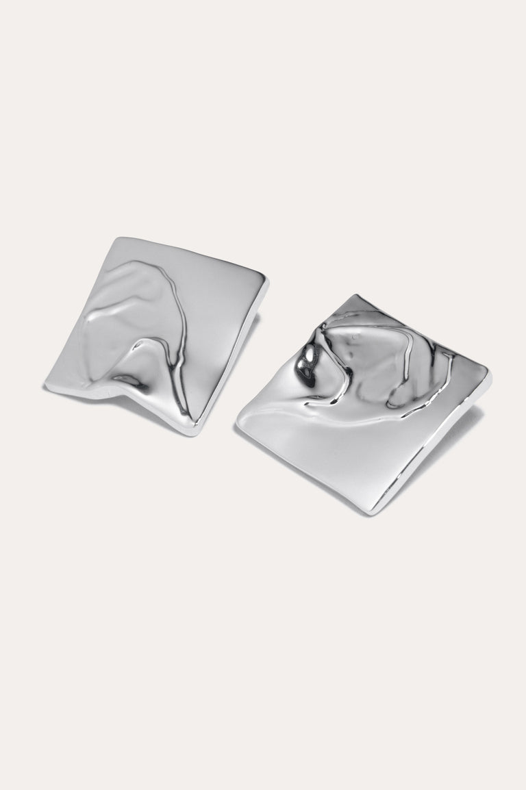 R2221 - Recycled Silver Earrings