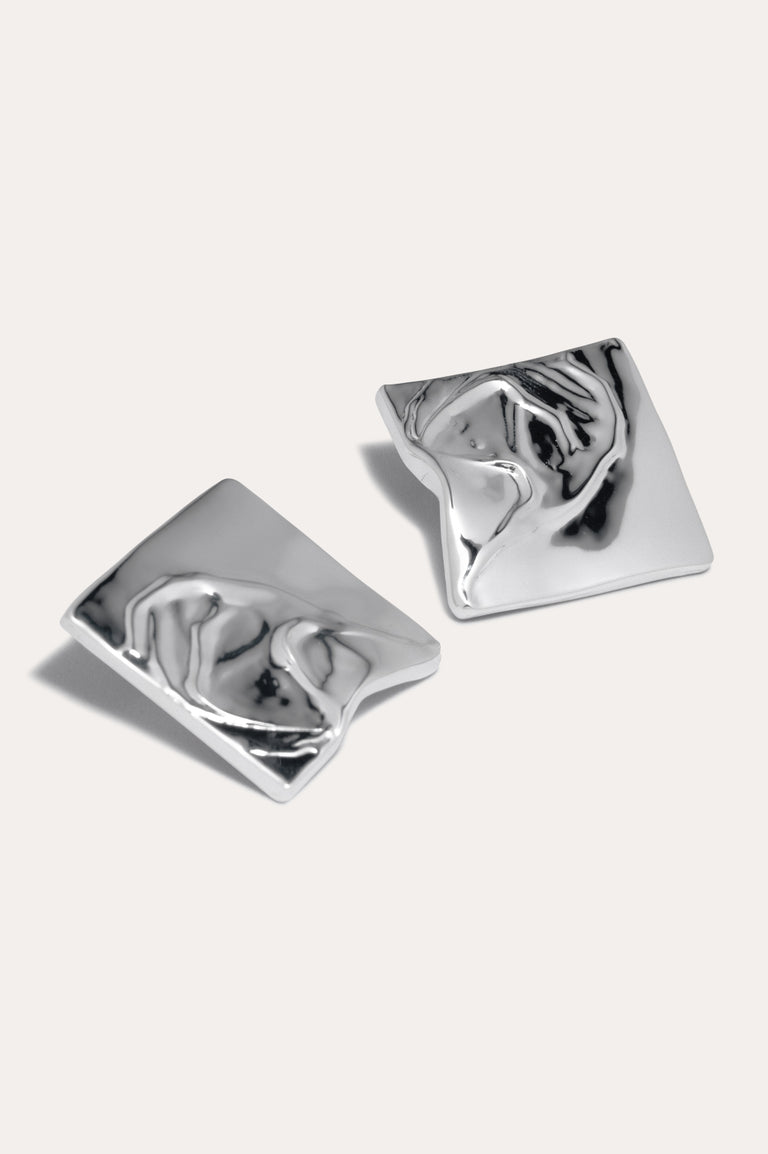 R2221 - Recycled Silver Earrings