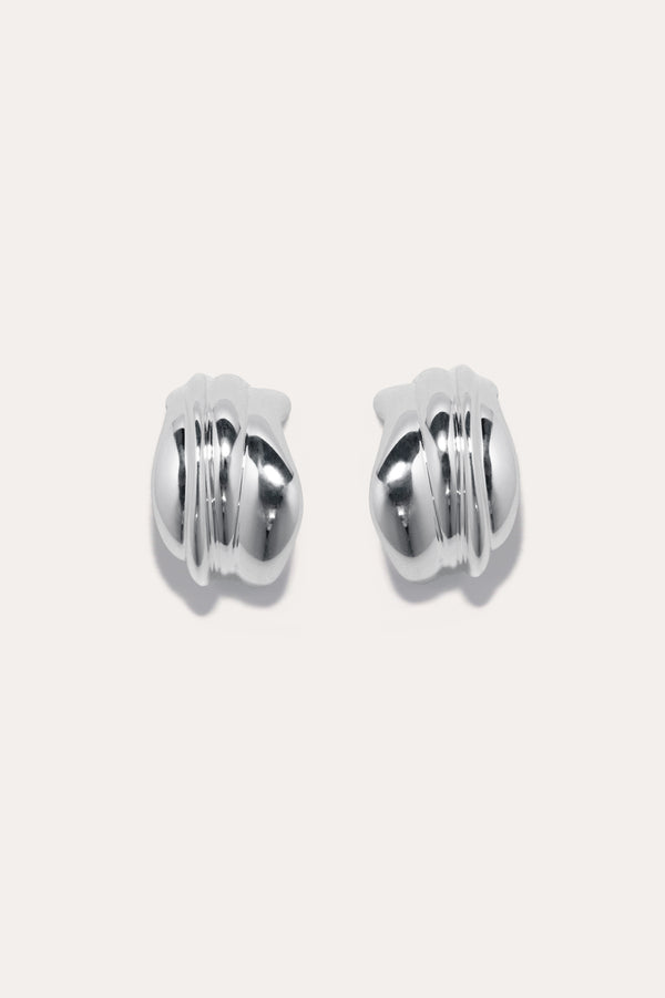 Foreshore - Recycled Silver Earrings
