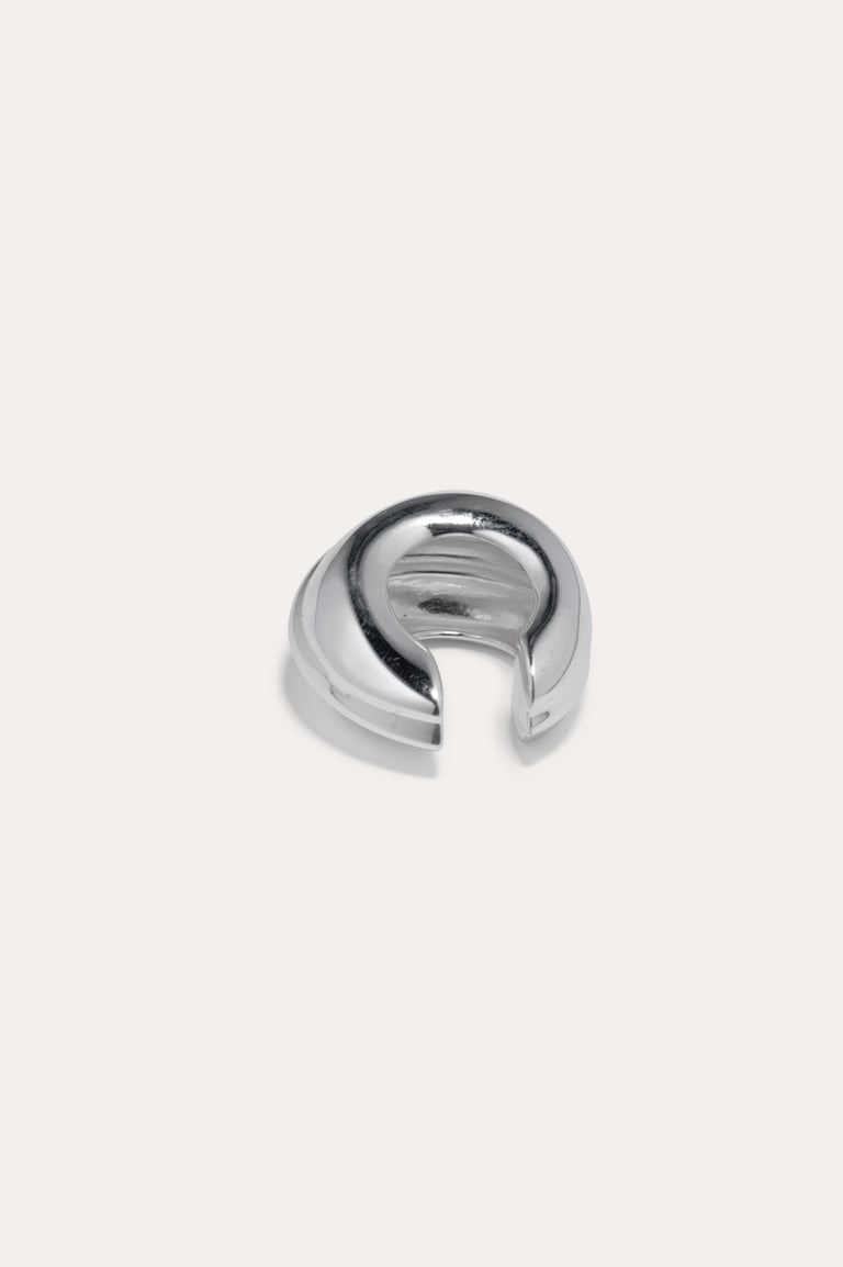 Is This Riveting? - Set of 3 Silver Plated Ear Cuffs