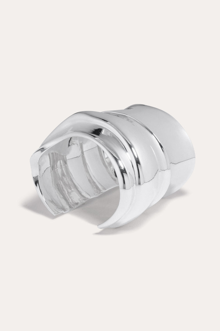 Foreshore - Silver Plated Cuff