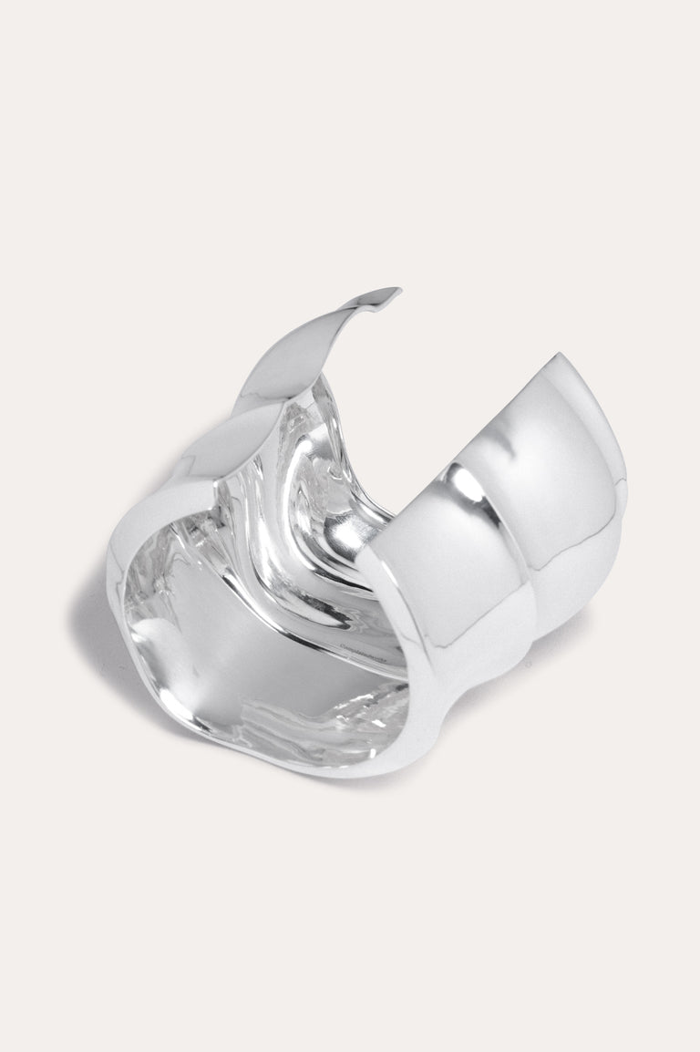 Foreshore - Silver Plated Cuff