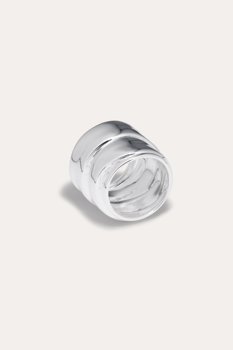 Foreshore - Recycled Silver Ring