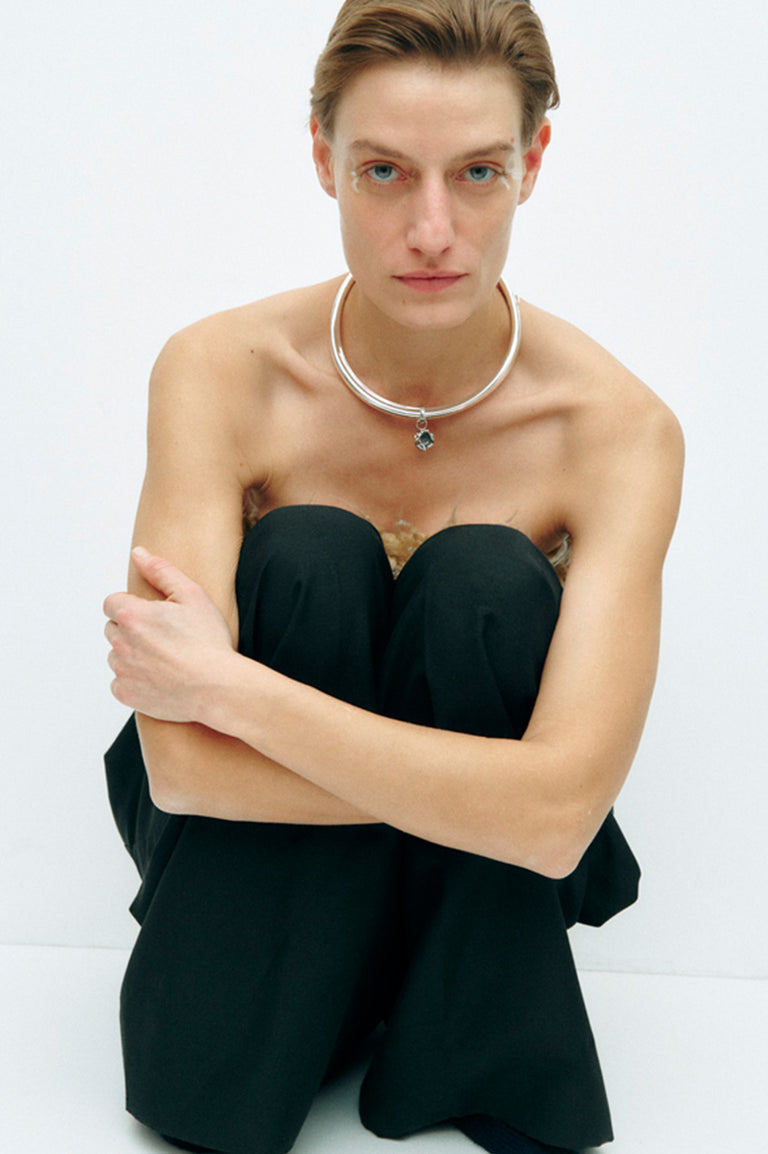 Really Really Genreless - Silver Plated Pendant Neck Collar