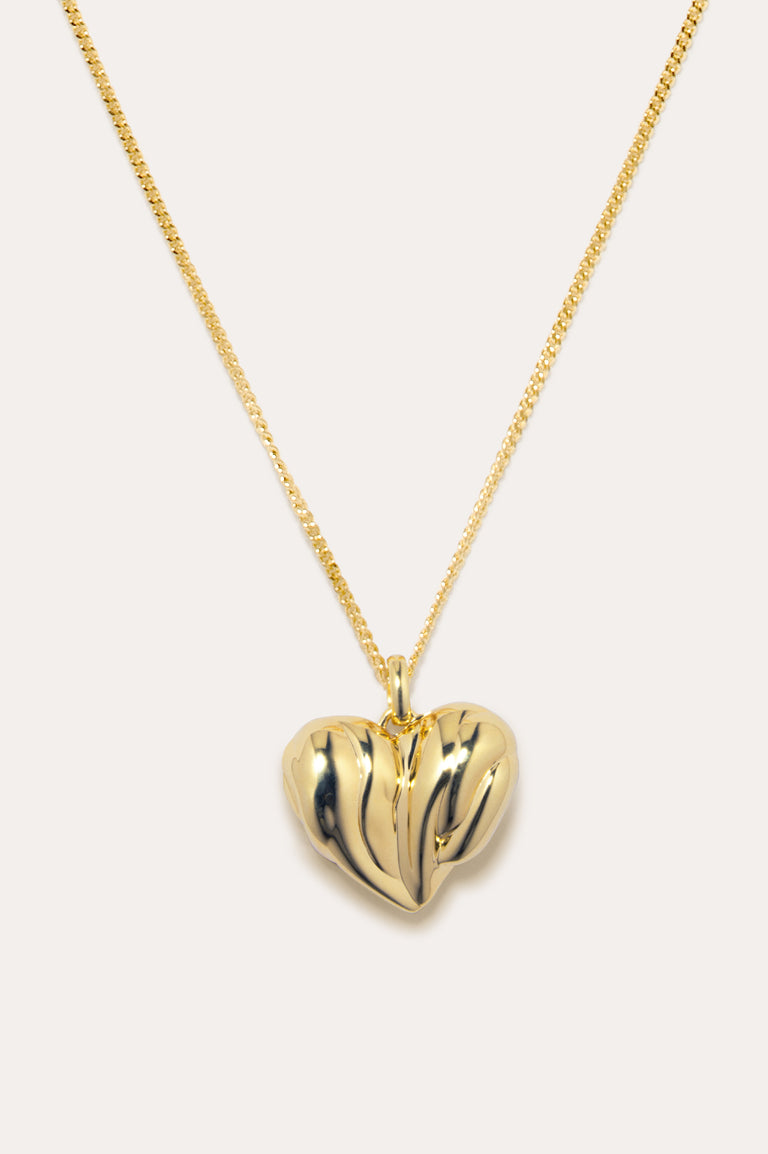 Love Don't Lie - Recycled Gold Vermeil Pendant