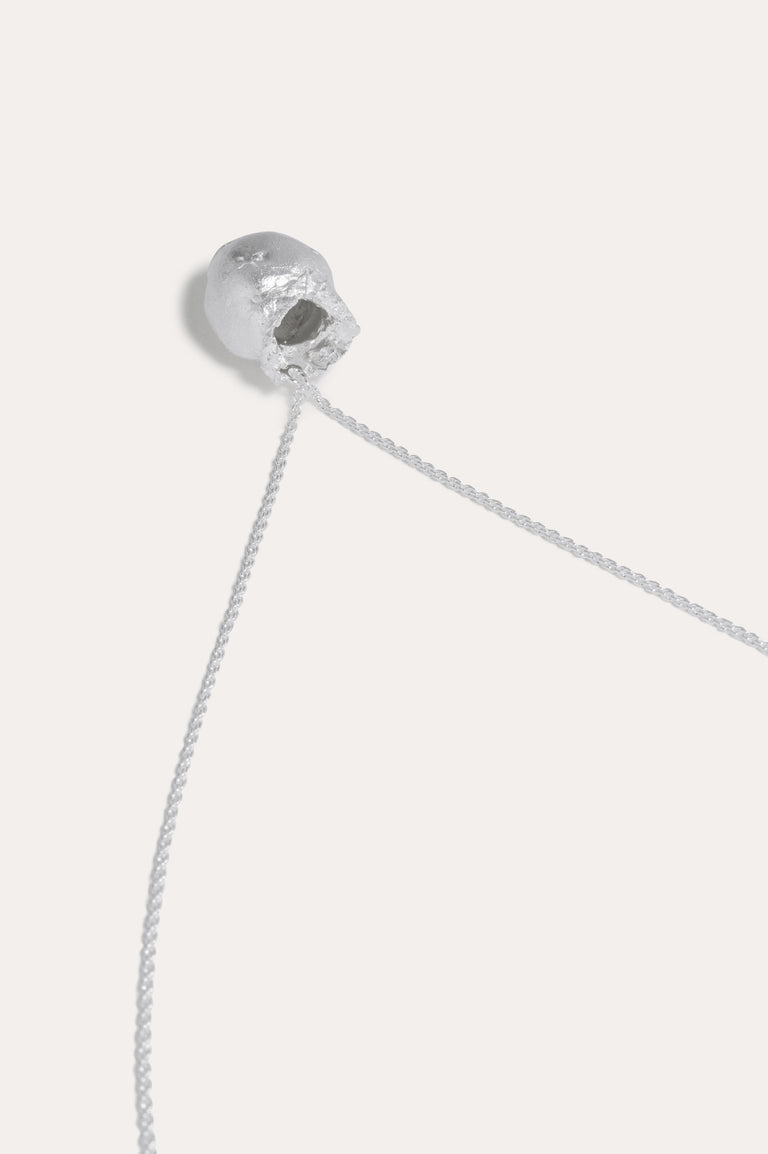 Clay - Silver Plated Pendant