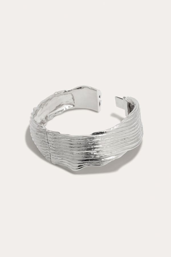 Destiny’s Tributaries - Silver Plated Cuff