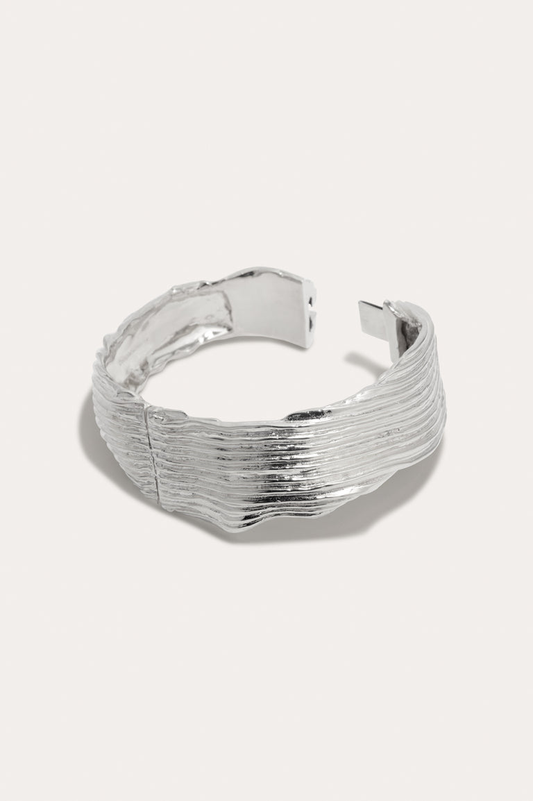 Destiny’s Tributaries - Silver Plated Cuff