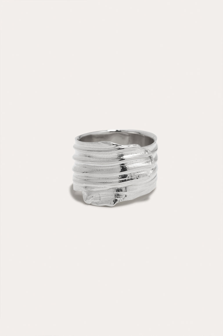 Destiny’s Tributaries - Recycled Silver Ring